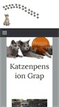 Mobile Screenshot of katzenpension-grap.de